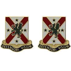 278th Chemical Battalion Unit Crest (Defensori Visium)